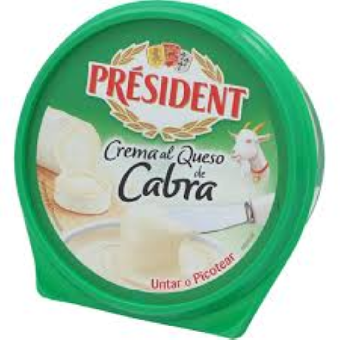 PRESIDENT SPREADABLE GOAT CHEESE 125G